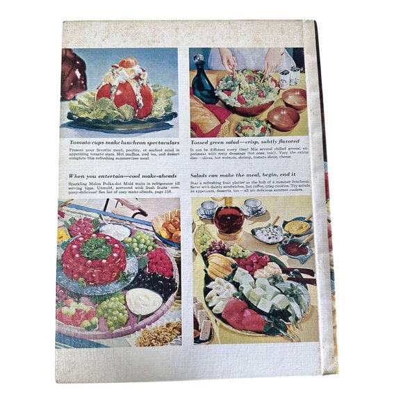 Vintage Cook Book Assortment Hardback Cooking Wi/Cheese Pies & Salad Book - Picture 9 of 11